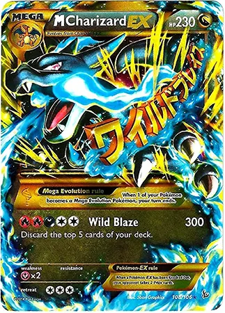 Charizard EX GX Cards