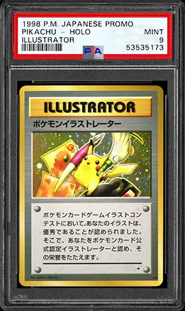 Pikachu Illustrator PSA 9