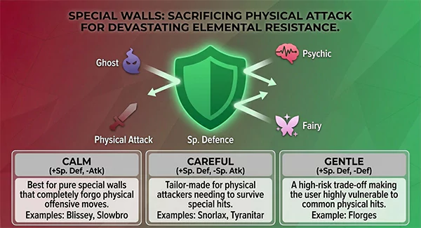 Special Defense Focused Natures