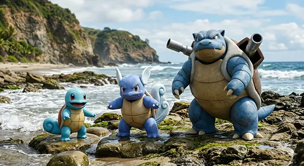 Blastoise evolutions